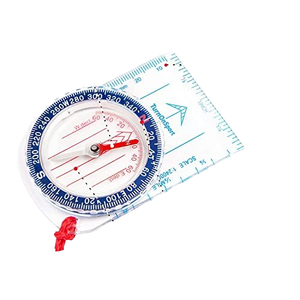 Righello mappa scala Multi funzionale piccola sopravvivenza all'aperto ingrandimento campeggio escursionismo avventura bussola da viaggio - Product Image 4