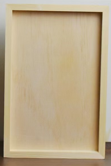 Pine wood back light frame 14*19cm