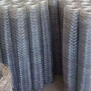 1/2 "verzinktes Stahldraht geflecht Zaunnetz Sechseckiges Draht geflecht für Paneel zaun Verzinktes Twisted Mesh Dekorativ gewebt - Product Image 4