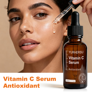 Siero ad alta potenza di vitamina <span class=keywords><strong>C</strong></span> per il viso che illumina il trattamento Anti invecchiamento delle macchie scure per lo sbiancamento della pelle e la riparazione dei danni del sole - Product Image 4