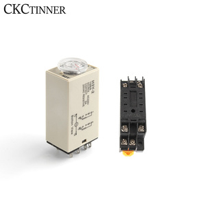 Temporizzatore 5/10/30/60 di ritardo del relè di tempo di AC380V di H3Y-2 minuto/secondi con l'incavo basso 8pin manopola rotativa del relè di tensione