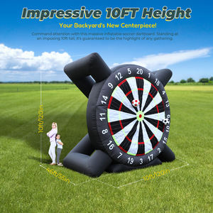 กระดานปาลูกดอกแบบเป่าลมสำหรับผู้ใหญ่สำหรับเด็กเกมกลางแจ้งเชิงพาณิชย์กระดานปาเป้าฟุตบอลเป่าลม - Product Image 2