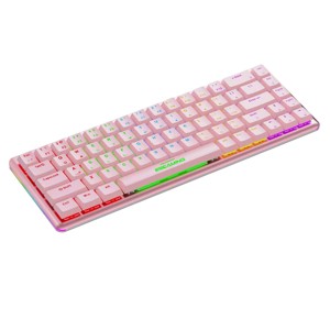 Teclado delgado con cable desmontable ESGAMING, ordenador de escritorio de tres modos, Teclado mecánico inalámbrico para juegos Bluetooth de 2,4 Ghz - Product Image 4