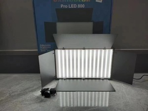 U600 U800 3 renk dim dolgu stüdyo Photoshoot işık kamera fotoğraf Led Video işığı uzaktan filtre ile ayarlanabilir Bardoor - Product Image 5