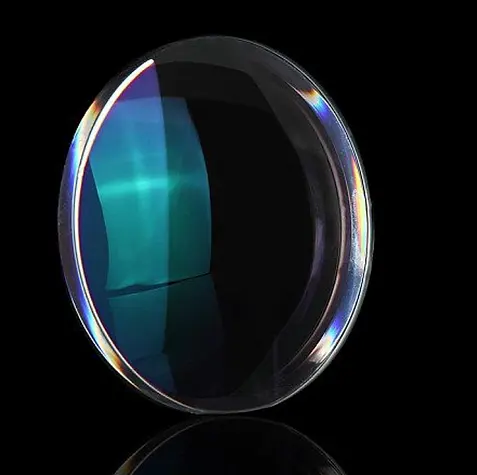 Lentilles oculaires finies de haute qualité 1.56 bleu coupe simple vision revêtement AR bleu bloquant les lentilles optiques ophtalmiques
