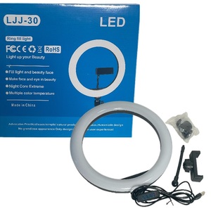 2024 sıcak Led sağ işık 12 inç Led dim ışık halkası Led fotoğraf rgb daire dolgu Led için Selfie halka ışık lamba makyaj - Product Image 1