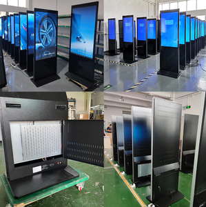 LCD Commercial Smart Touchscreen Indoor Digital Signage Totem 55 Zoll Android 11 System CMS-Software für Werbe display - Product Image 4