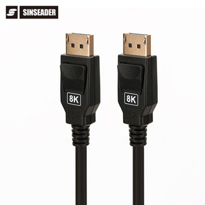 Hỗ Trợ Mới Nhất 8K @ 60Hz, 32.4Gbps, <span class=keywords><strong>C</strong></span>áp Displayport 1.4V Chất Lượng Cao Cho Hdtv/Máy Tính - Product Image 3