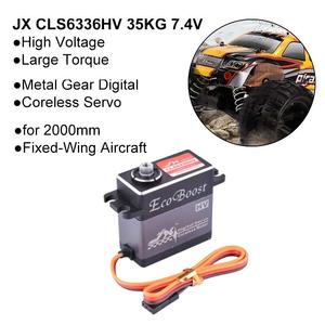 JX <strong>SERVO</strong> Ecoboost CLS6336HV 7.4V 36KG Large Torque 180Degree CNC Digital Coreless <strong>Servo</strong> for <strong>RC</strong> Models PARTS CAR Helicopter Accs