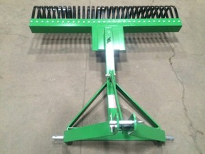 拖拉机3点景观耙，农具棒耙1.2m-2.1m - Product Image 5
