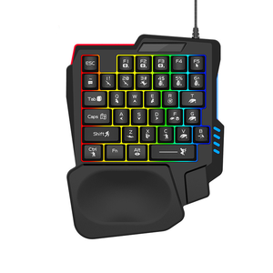 Teclado de juego para teléfono móvil, accesorios periféricos, teclado de juego con cable Usb