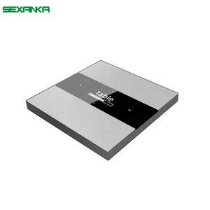 SEXANKA RS485 Fabbrica Sistema di Automazione Casa Intelligente di Spinta In Metallo Button Intelligente Parete Interruttore Digitale Interruttore Regolatore di Temperatura - Product Image 1