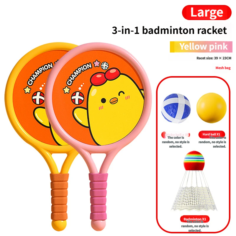 balle de badminton jaune rose sac en filet de balle collante 246g