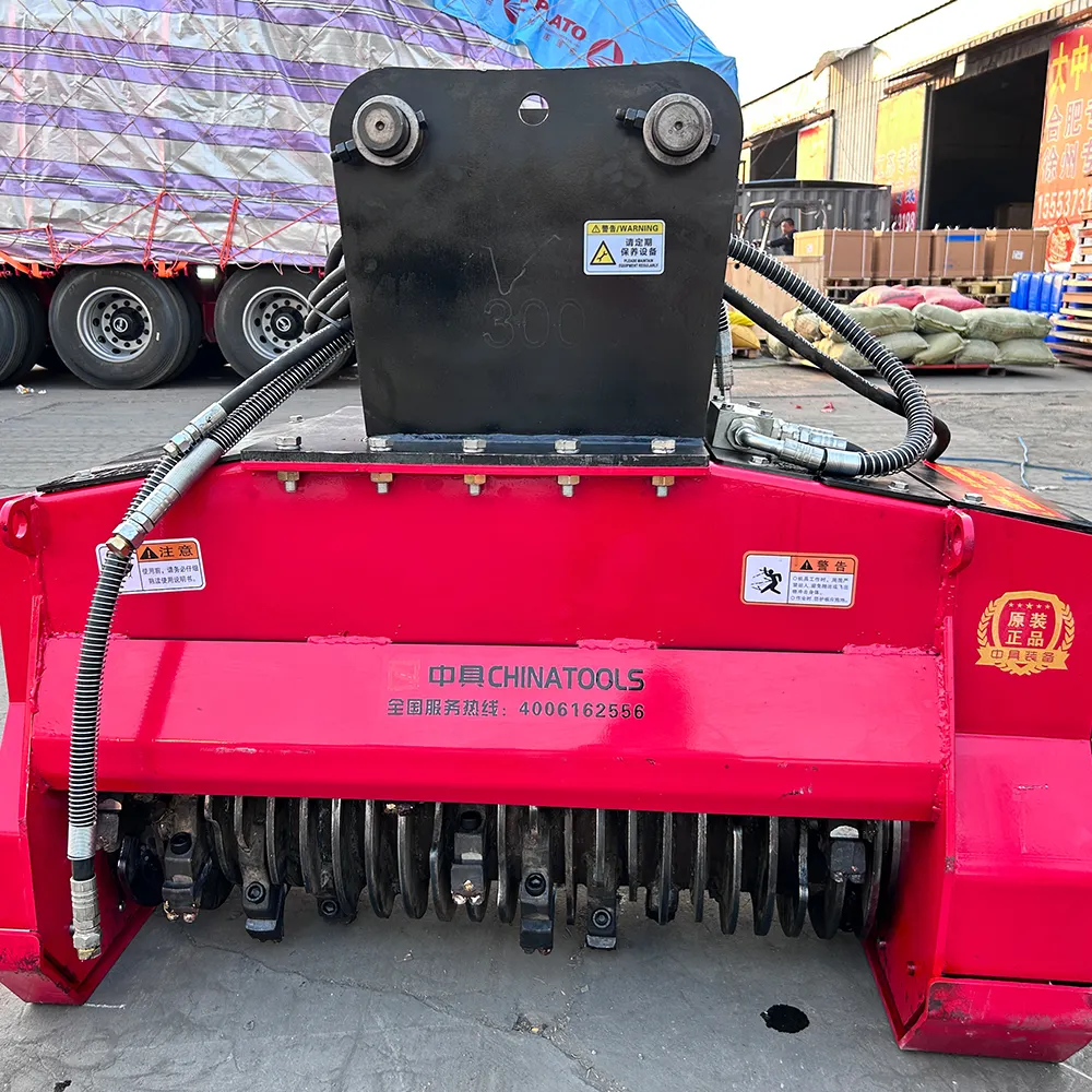 Mini Bagger Baum Mulcher Bagger Forst mulcher zu verkaufen