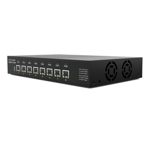 8 porte 10G non gestite 120W PoE Switch veloce con scheda di rete Plug-and-Play RJ45 IGMP Snooping 10G NAS Server Workstation - Product Image 1