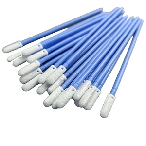 ฟองน้ำทำความสะอาดแบบเปิดเซลล์ขนาดมินิก้านโฟมยาว11มม. จำนวน100ชิ้น - Product Image 3
