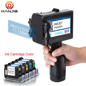 Stampante a getto d'inchiostro palmare ad alta velocità 12.7mm per QR Batch Code Logo numero data di scadenza macchine da stampa - Product Image 6