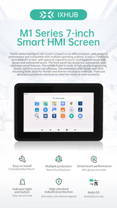 IXHUB Android Linux Smart HMI 7 pollici IP65 impermeabile LCD incorporato Monitor per camera d'albergo Robot Self terminale Display Tablet PC - Product Image 5