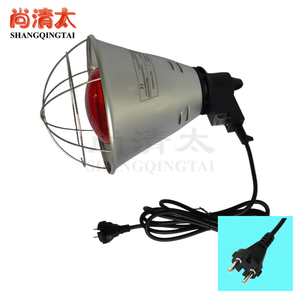 250W Nhiệt Bóng Đèn Cho Gà Con Nhiệt Màu Đỏ Đèn Bóng Đèn Cho Gà Sưởi Ấm Hồng Ngoại Đèn Cho Vật Nuôi Động Vật Tiêu Chuẩn Châu Âu 2 Cắm - Product Image 5