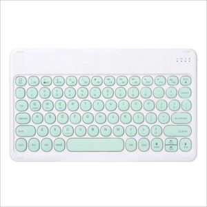 Teclado inalámbrico ultradelgado de colores, teclado recargable BT para iPad, teléfono inteligente, PC, MacBook, Android, iOS, dispositivo Windows - Product Image 5