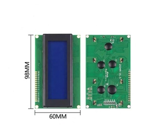 LCD2004 + I2C 2004 20x4 2004A schermo blu/verde HD44780 caratteri LCD /w IIC/I2C modulo adattatore interfaccia seriale