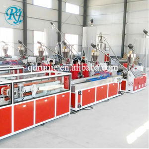 PVC Great Wall Panel Production Line, PVC <strong>Grating</strong> Board Extrusion Line, WPC Profile <strong>Machine</strong> - Product Image 6