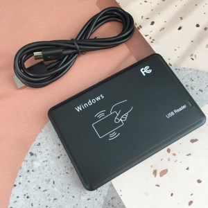 HID001HIDカードリーダーNFCチップスマートカード非接触型長距離読み取り範囲リーダーRFIDライター (USBサポート付き) Win XP \ Win CE \ Win 7 - Product Image 6