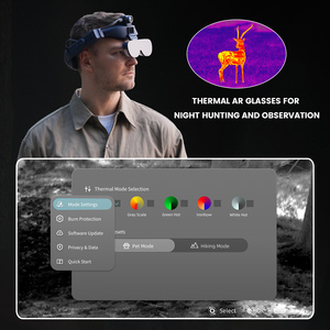Đầu tiên nhiệt AR kính với Built-in ai đa chức năng cho nhiệt tầm nhìn ban đêm săn bắn Sonar cá <span class=keywords><strong>Finder</strong></span> ống kính kép nội soi - Product Image 3