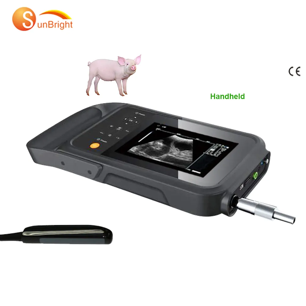 Petit Animal de compagnie chien vétérinaire ferme utilisation vétérinaire Portable cochon cheval mouton grossesse ultrasons