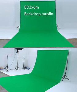 50% の工場を直接保存写真の背景クロマキーモスリン写真の背景布 - Product Image 3