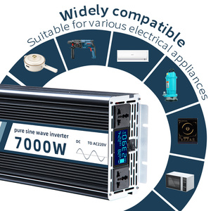 New <strong>Design</strong> 2500W Pure Sine Wave Inverter RV Use Converter Overload Protection 100A <strong>Output</strong> Current 110V DC AC 5V <strong>Input</strong> 3000W - Product Image 2