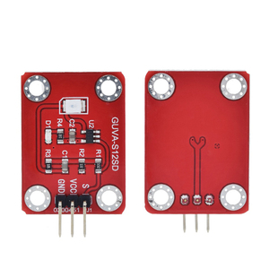 TZT UV sensörü 240-370nm GUVA-S12SD 3528 güneş ultraviyole yoğunluk modülü Arduino/ahududu pi için DC 3.3-5V