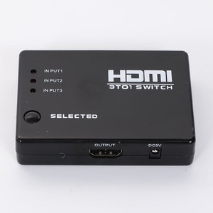 高品質HDMIスイッチ3ポートHDCP1.43D 12ビット3X1IRリモート自動UltraHDRGB 10.2Gbps 4K30Hz HDTV PCS用ビデオスイッチャー - Product Image 1
