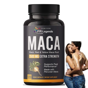 OEM Hot Selling Maca <strong>Power</strong> Capsule Helps <strong>Hormone</strong> Balance Supplement for Men Promotes Energy Maca Root Capsules - Product Image 1