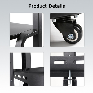 Tùy chỉnh chấp nhận được OEM ODM Nhà cung cấp nhà máy <span class=keywords><strong>TV</strong></span> tầng đứng Chân đế giỏ hàng cho phổ LCD LED <span class=keywords><strong>TV</strong></span> màn hình phẳng 50-150 inch - Product Image 5