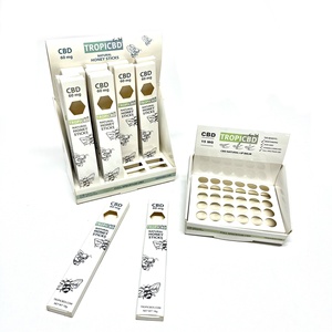 Caja de exhibición de cartón personalizada, cajas de exhibición de embalaje de papel de mostrador superior impreso para tienda minorista de pre roll - Product Image 5