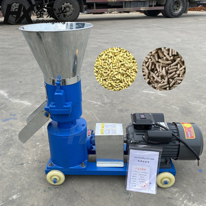 Mesin Pelletizer cetakan datar portabel, Ideal untuk pakan unggas, pakan ikan, dan pakan ternak di pertanian pedesaan dan perkotaan - Product Image 3