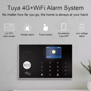 4G sim卡插入和wi-fi无线网络烟雾报警器控制面板火灾报警器产品 - Product Image 4