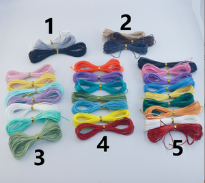 Componentes de pulsera de hilo de alambre de cuentas de Color DIY duraderos, hallazgos de cuentas de hilo elástico para joyería - Product Image 4