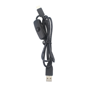 Cavo di ricarica USB tipo C <span class=keywords><strong>Raspberry</strong></span> <span class=keywords><strong>Pi</strong></span> 4 modello <span class=keywords><strong>B</strong></span> con pulsante ON/OFF cavo di alimentazione USB C 3A 1M per telefono <span class=keywords><strong>Android</strong></span> <span class=keywords><strong>Raspberry</strong></span> <span class=keywords><strong>Pi</strong></span> 4