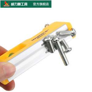 价格便宜的迷你型水平仪带磁性水泡水平尺水平规则测量装置水准尺 - Product Image 5
