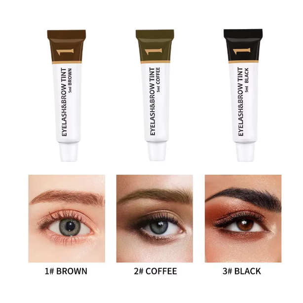Teinture pour cils et sourcils couleur café