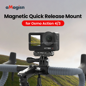 AMagisn Magnetic Quick Release <strong>Mount</strong> Quick Mini Quick Release Camera <strong>Mount</strong> Adapter with 1/4&quot; Screw for Camera OSMO ACTION 4/3 - Product Image 5