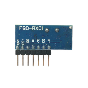 Drahtlose Fernbedienung 4 Tasten 433MHz LED 4-Kanal-Controller Rgbw Star x Satelliten empfänger Fernbedienung ev1527 Codierung - Product Image 5