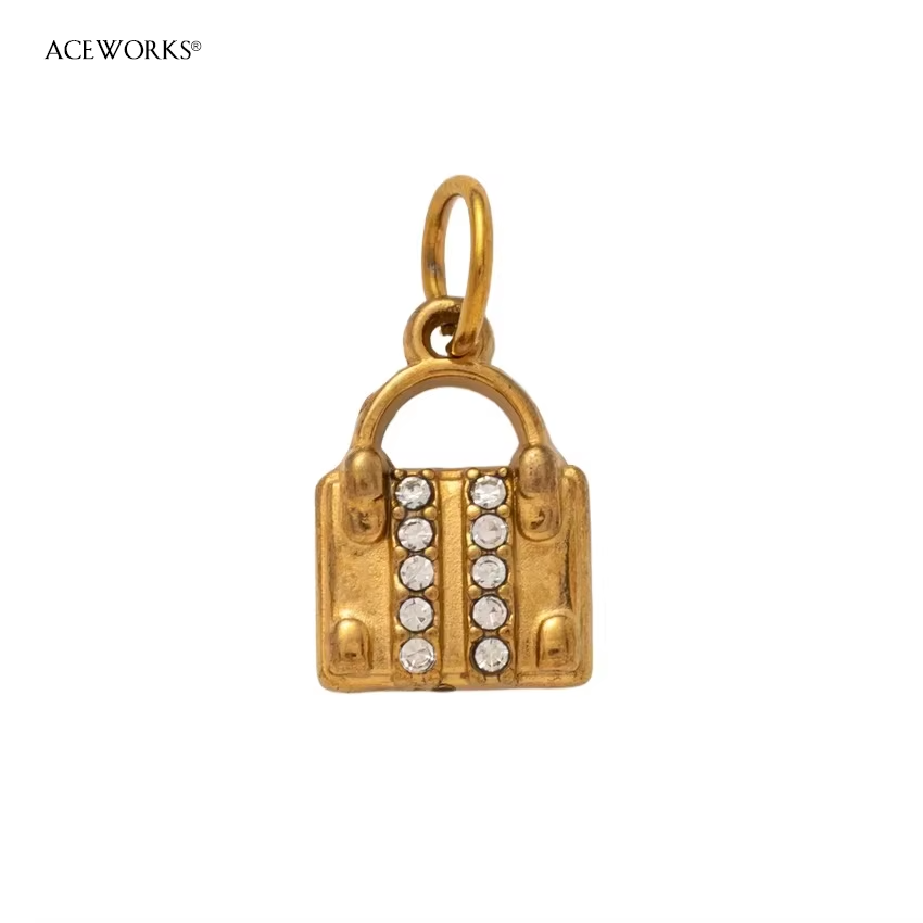 Handbag Charm - Gold