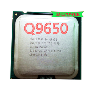 <strong>Intel</strong> <strong>Core</strong> 2 Duo Q9650 2 QUAD Q9650 <strong>Processor</strong>(<strong>3.0GHz</strong> /12MB Cache /FSB 1333 )Desktop LGA 775 <strong>CPU</strong> - Product Image 1