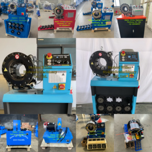 Touch Screen Control 1/4-2inch 4SH 6SH P32T/P32S/P32Q 6-51mm <strong>Hose</strong> 6-ply Steel <strong>Wire</strong> <strong>Hose</strong> Crimping Machine - Product Image 4