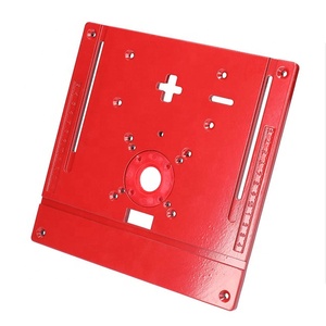 刳刨台插板2合1铝制木工刳刨板木工工作台刳刨板木工工具铣削工具 - Product Image 3