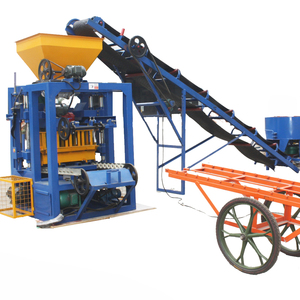 Kaidong QT4-23A手動コンクリートブロック製造機レンガメーカーセメントレンガ製造機 - Product Image 1
