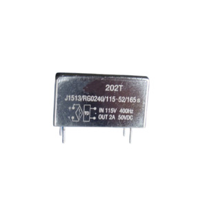 FRQL202T DC Relé de retardo de tiempo de estado sólido 4 Pin 2A 50V Relé de tiempo de entrada de CA sellado herméticamente - Product Image 1